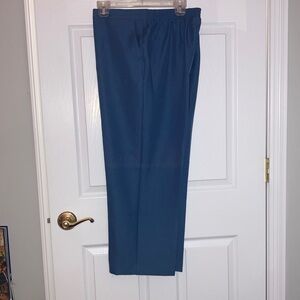 Alfred Dunner 18P Classic Straight-Leg Blue Pants